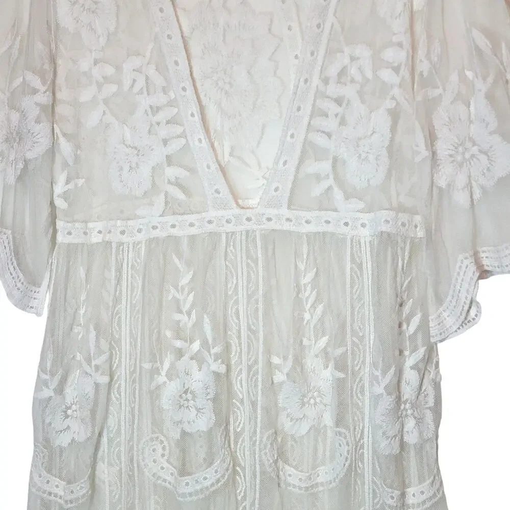 No Brand white lace